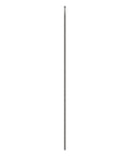 Zaunstab 12x12mm, Kugel 16mm, konisch zulaufend, Kugel angeschmiedet