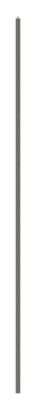 Zaunstab 12x12mm, H: 950mm, pyramidenförmig