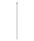 Zaunstab Ø 14mm, H: 1200mm, Spitze und Kugel