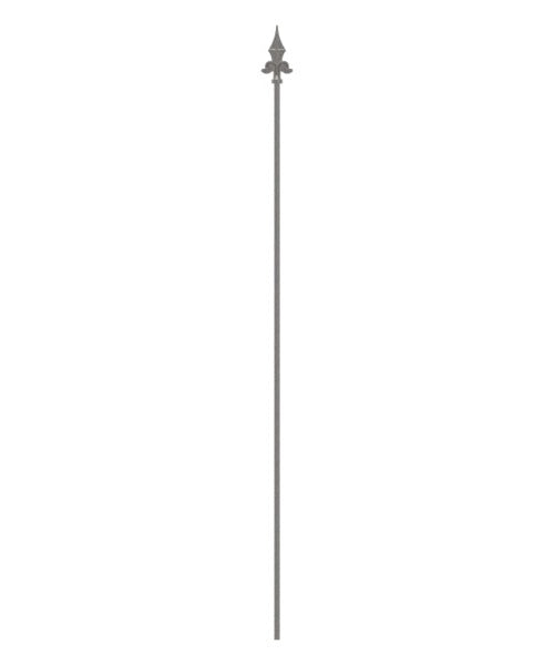 Zaunstab Ø 12mm, Spitze 124-1
