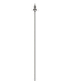 Zaunstab Ø 12mm, Spitze 124-1