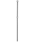 Pfosten aus 25mm rund, H: 1200mm, 2x gelocht, oberes Loch 25mm unteres Loch 22mm, LA 450mm