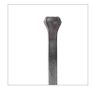 Zaunstab 12x12mm, Kopf gestaucht