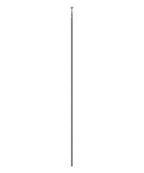 Zaunstab Ø 12mm, H: 1000mm, konisch, Kugel Ø 14mm