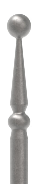 Zaunstab Ø 12mm, H: 1000mm, konisch, Kugel Ø 14mm