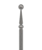 Zaunstab Ø 12mm, H: 1000mm, konisch, Kugel Ø 14mm