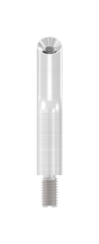 Stift Edelstahl, gebogen 135°,1 x Außengewinde, 1 x Innengewinde, V2A
