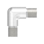 Edelstahl Rohrbogen 90°, eng, zum Einstecken ins Rohr, V2A / V4A