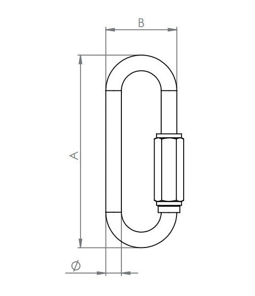 Schraubverbinder lang, V4A