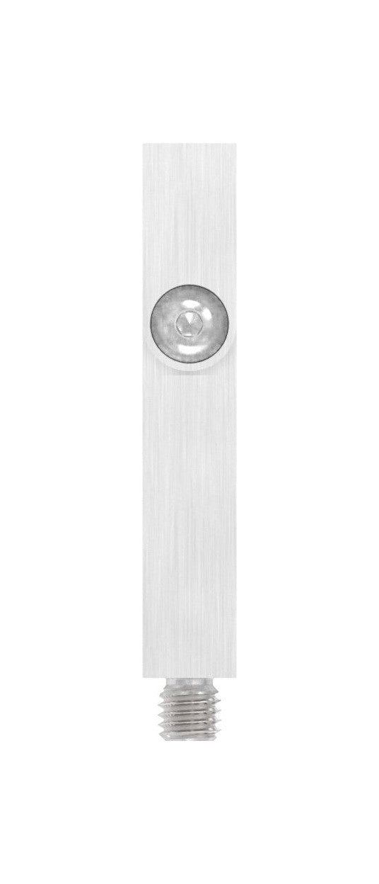 Gelenkstift Edelstahl, quadratisch, 1 x Außengewinde, 1 x Innengewinde, V2A