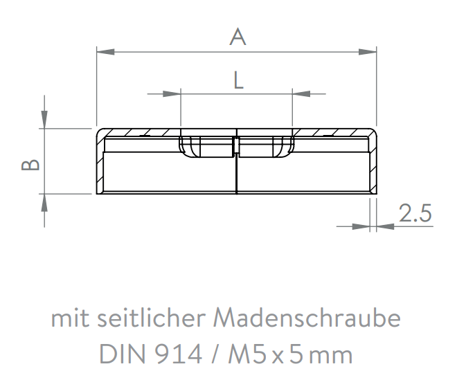 Edelstahl Abdeckrosette für Rundrohre, teilbar, mit Mittelbohrung, Rundschliff, V2A / V4A