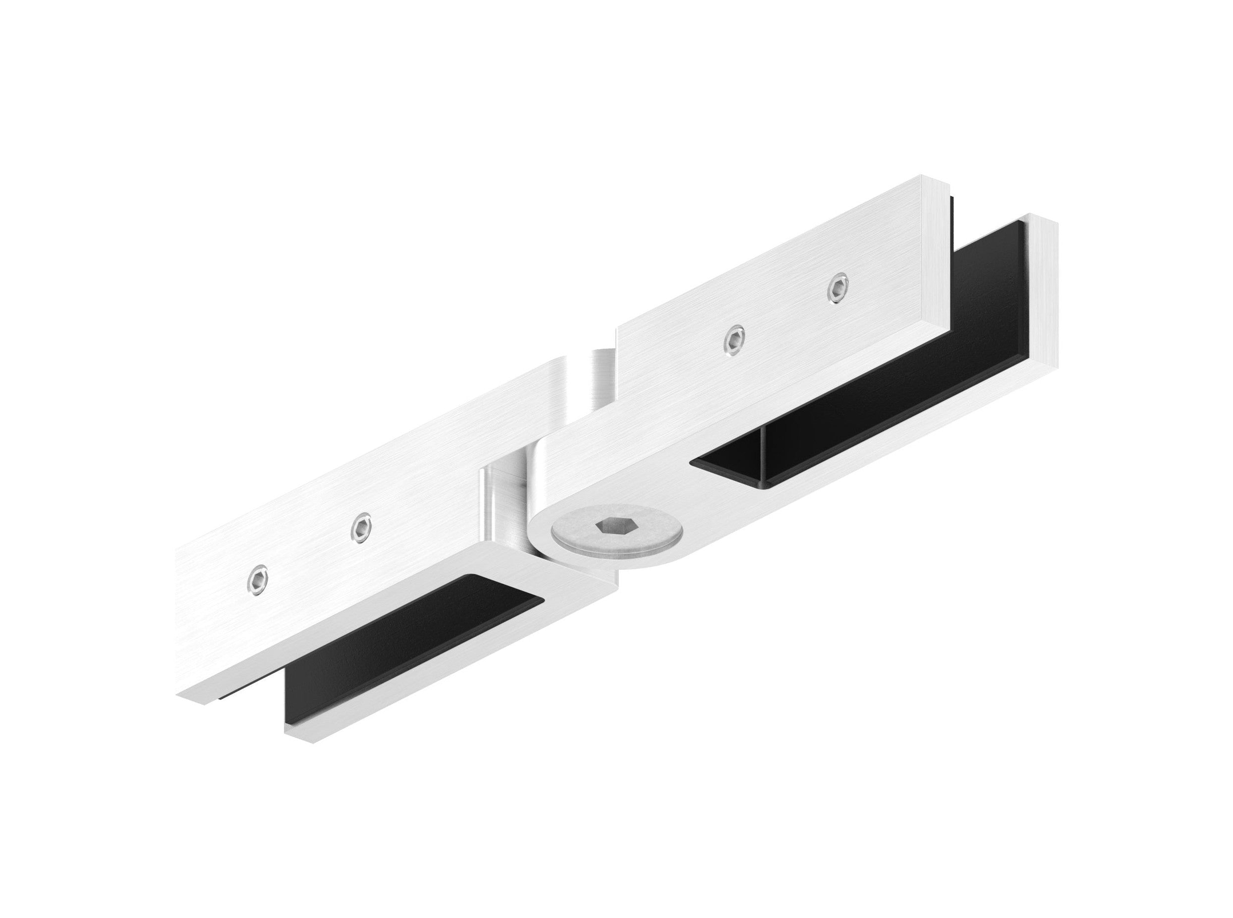 Glasverbinder verstellbar, für Glasstärke 12.00 - 12.76 mm, V4A