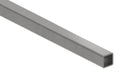 Quadratrohr S235JR, 20x20x2mm, blank, L: 6000mm