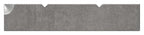 Flacheisen S235JR, 40x8mm, 2x gerillt, Kanten gehämmert