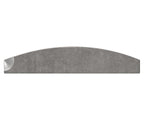 Flacheisen S235JR, 40x8mm, gewölbt, Kanten gehämmert, warmgewalzt, L: 3000mm
