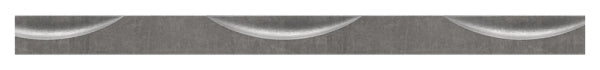 Flacheisen S235JR, 50x5mm, Kanten gehämmert, L: 3000mm