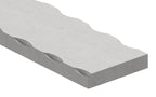 Flacheisen S235JR, 50x10mm, Kanten gehämmert, L: 3000mm