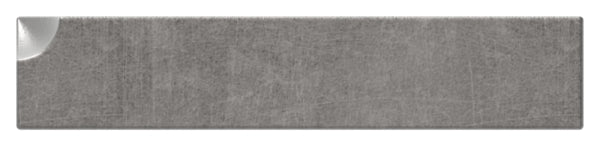 Flacheisen S235JR, 40x8mm, Kanten gehämmert