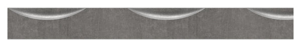 Flacheisen S235JR, 40x8mm, Kanten gehämmert