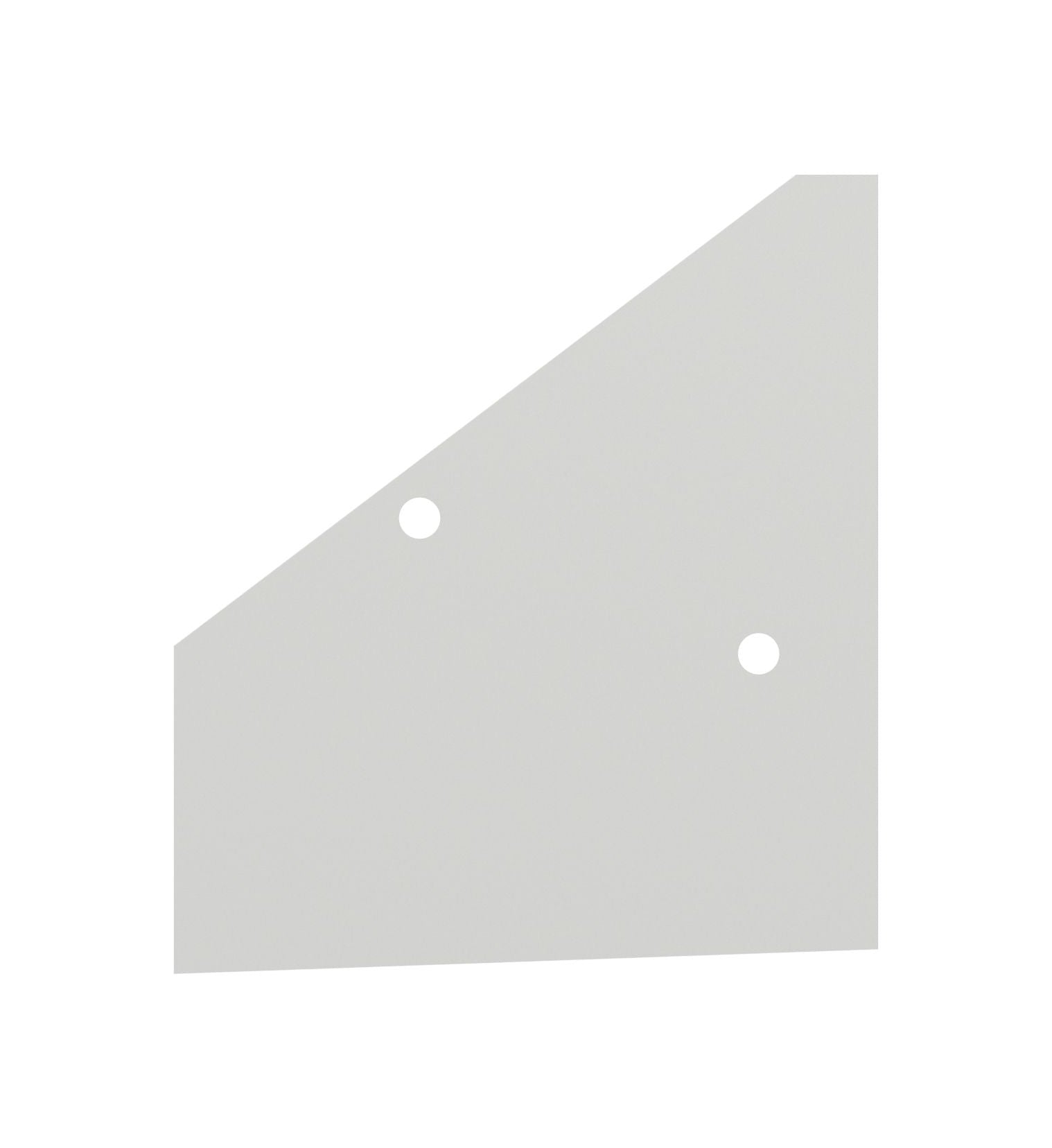 Endkappe einzeln für Vordachprofil eleganza CANOPY