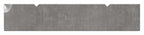 Flacheisen S235JR, 50x10mm, 2x gerillt, Kanten gehämmert, L: 3000mm