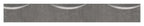 Flacheisen S235JR, 50x10mm, 2x gerillt, Kanten gehämmert, L: 3000mm