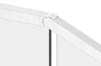 flexibler Verbinder für Quadrat-Nutrohr, abwärts 25-55°, V4