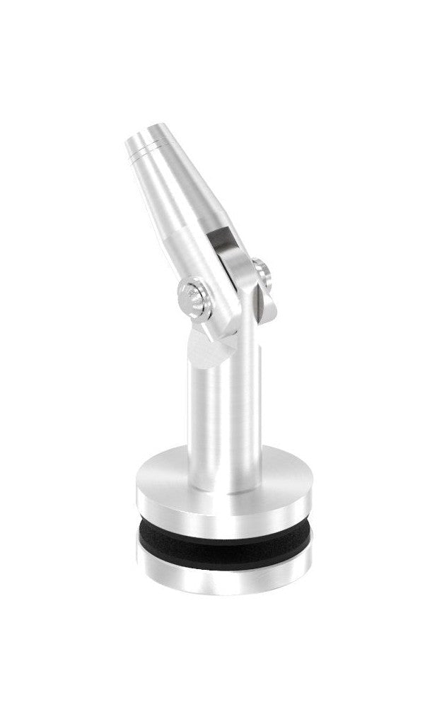 1 x Wandhalter inkl. Gelenk  und Glaspunkthalter
