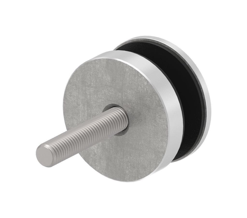 Glaspunkthalter Ø 52 mm mit Schraube, Klemmbereich 6.0 - 21.52 mm, V2A