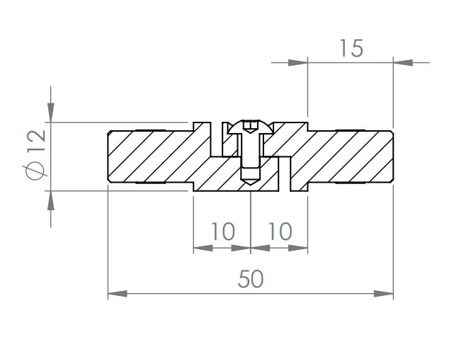 Rohrverbinder zum Stecken oder Kleben mit Gelenk, verstellbar 0 - 100°, für Rohr 12 x 1,5 mm, V2A