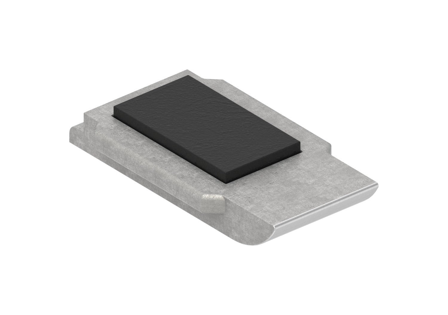 Sicherungsplatte für Glasklemme ohne AbZ / AbG Modell 45 "PLACON", Mittelklemme