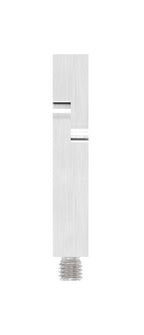 Gelenkstift Edelstahl, quadratisch, 1 x Außengewinde, 1 x Innengewinde, V2A