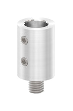 Gewindeadapter M8, für Handlaufhalter mit Stift Ø 12 mm ohne Gewinde, V2A