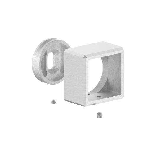 Wandbefestigung für Rohr 30 x 30 mm