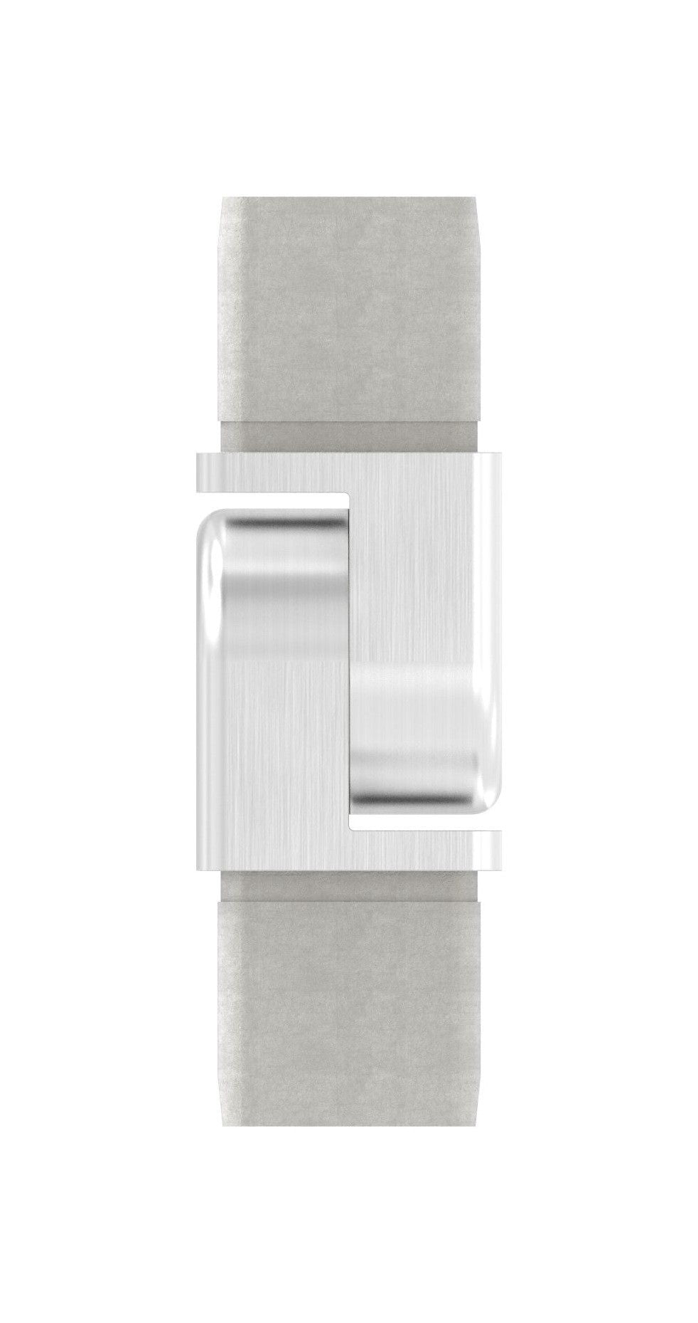 Edelstahl Verbinder für Quadratrohre mit Gelenk, zum Einstecken ins Rohr, V2A / V4A