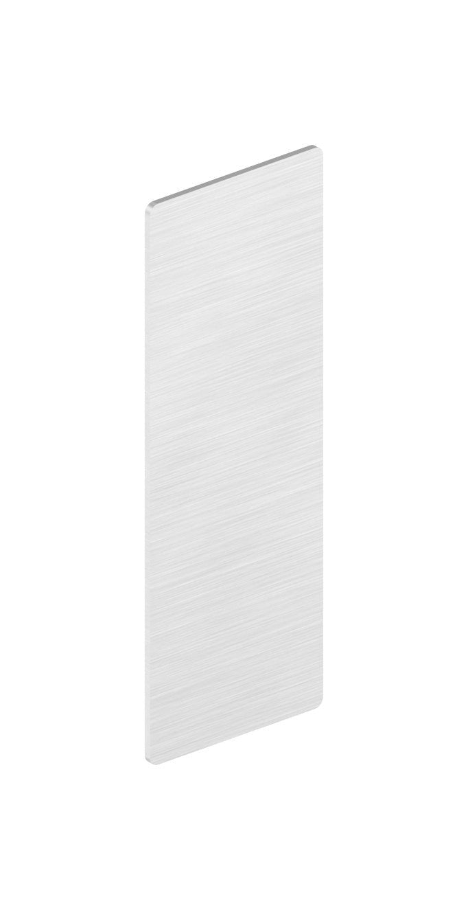 Endkappe zum Aufkleben für Alu-Profil eleganza LIGHT, Holmlast 0.5 -1.0kN, seitliche Montage