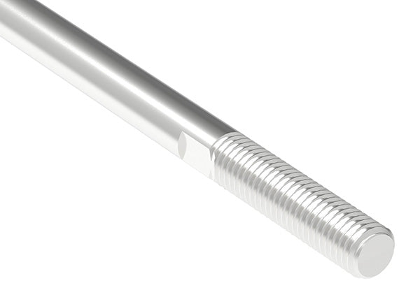 Zugstange mit L-R-Gewinde M10 x 40 mm, zu Vordachsystem Edelstahl
