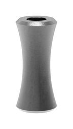 Zierhülse aus Stahl, 60 x 27 mm, mit Durchgangsbohrung