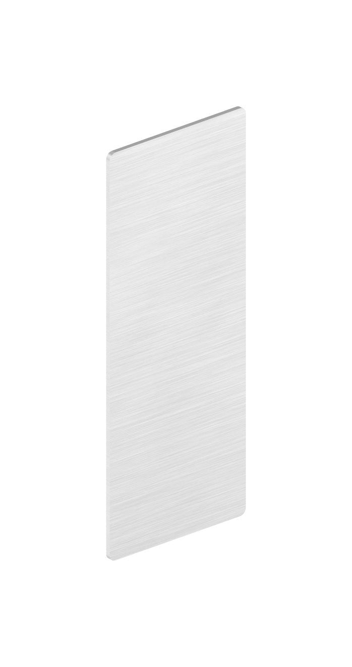Endkappe zum Aufkleben für Alu-Profil eleganza STRONG, Holmlast 0.5 -3.0kN, aufgesetzte Montage