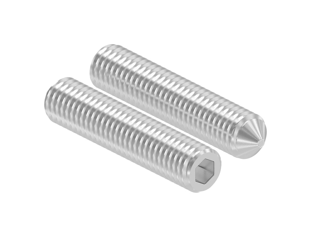 Gewindestift mit Spitze, mit Innensechskant