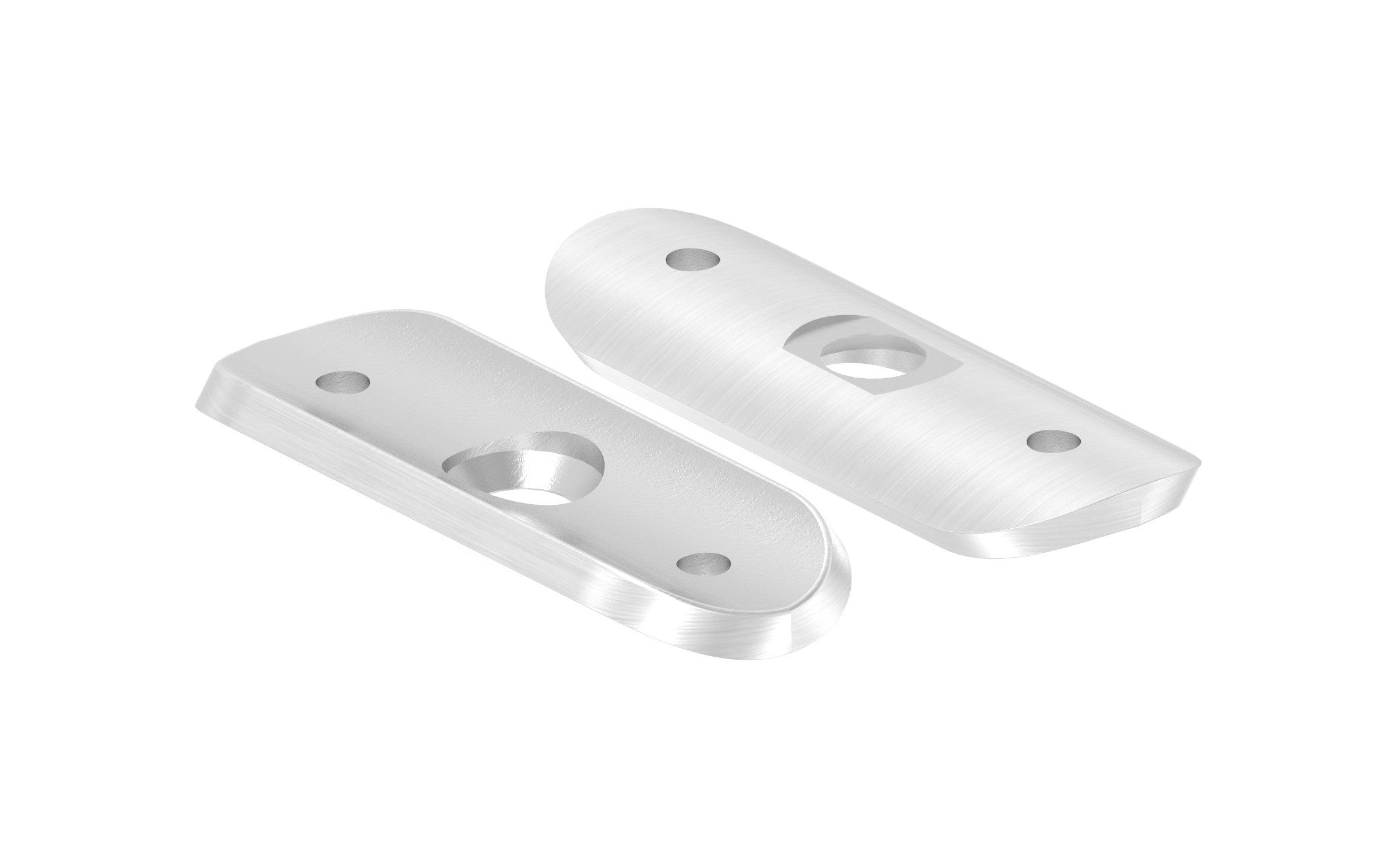 Handlaufanschlussplatte für Rohr Ø 33,7 mm, zum Vernieten