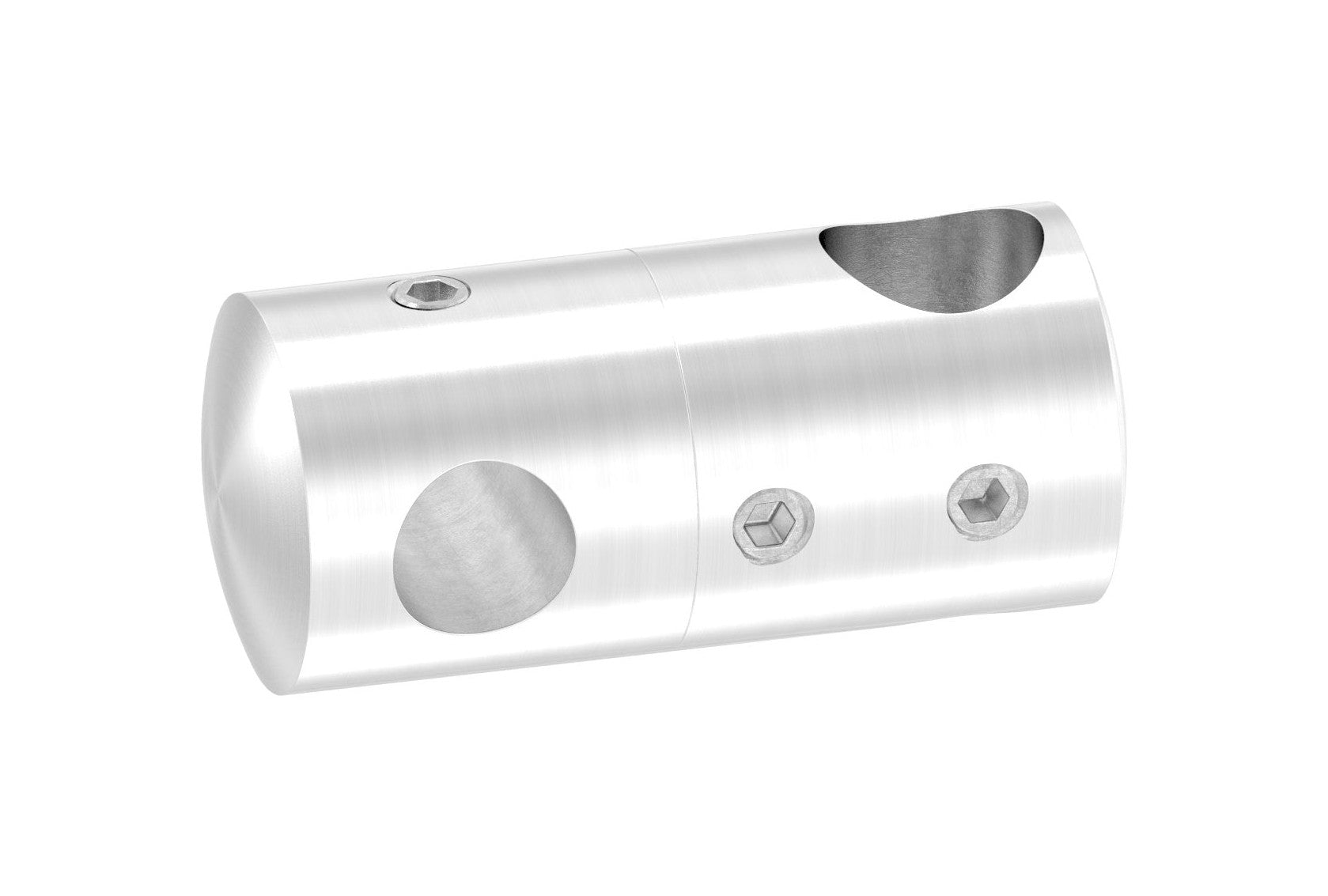 Doppelquerstabhalter mit Durchgangsbohrung Ø 12,2 mm und Ø 10,2 mm