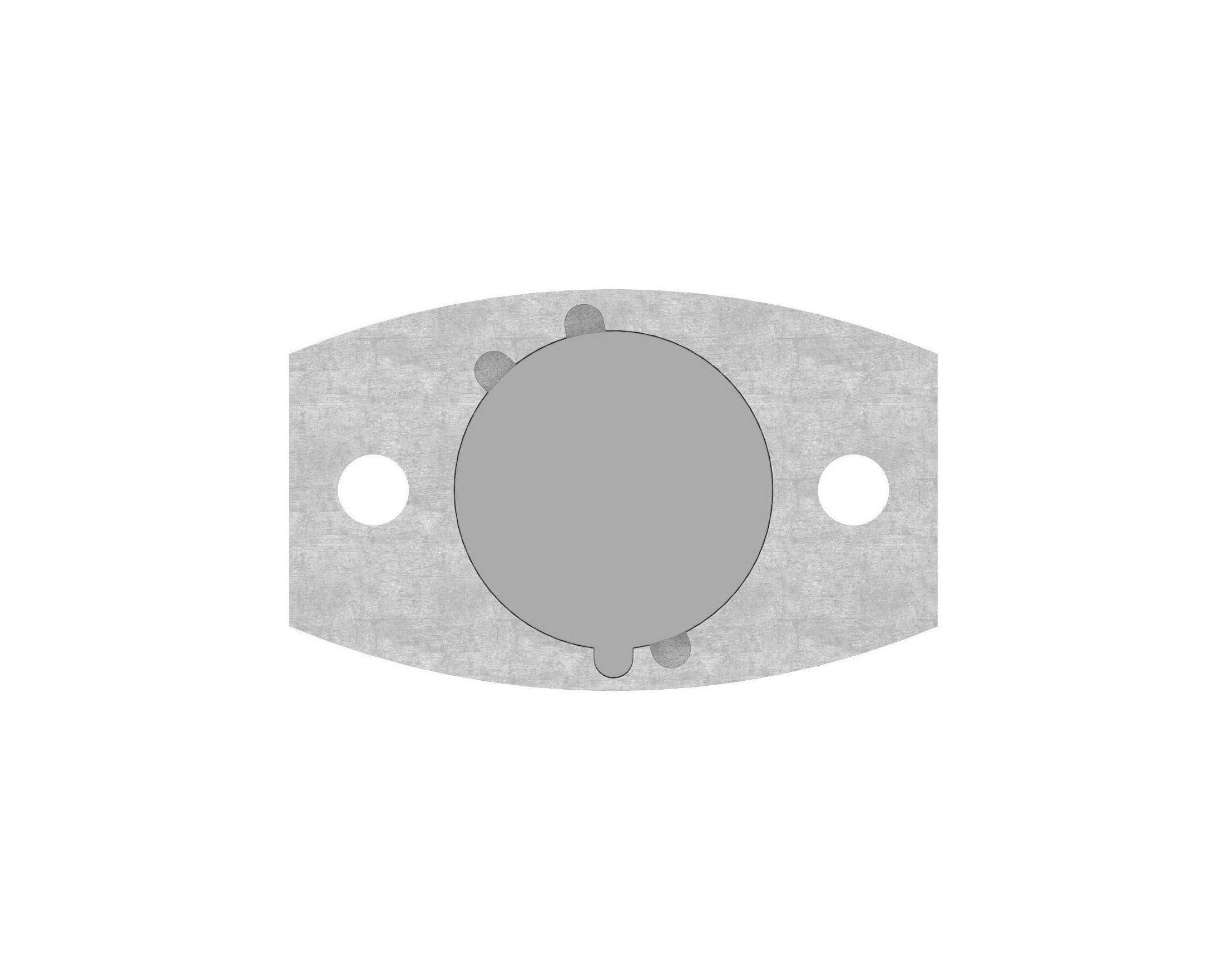 Bodenführung für Glasschiebetür, einstellbar, V2A