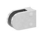 Edelstahl geschliffen V2A / V4A, Anschluss für Rohr-Durchmesser 33,7 mm