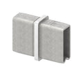 Verbinder für Rechteckrohr 40 x 20 x 2,0 mm