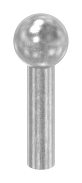 Kugelkopfbolzen glatt, Kugel, Schaft, Schaftlänge: