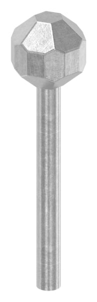 Kugelkopfbolzen abgehämmert, Kugel 16mm, SchaftØ 5,5mm, Schaftlänge: 50mm