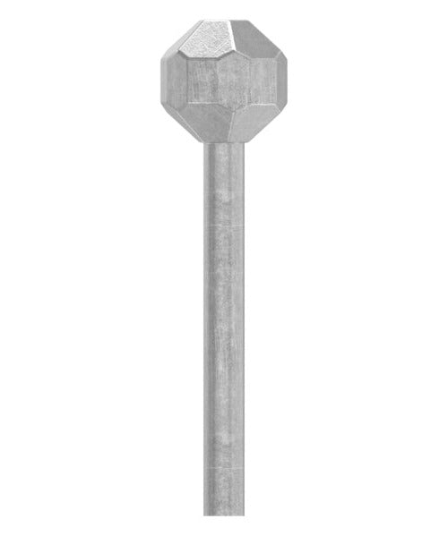 Kugelkopfbolzen abgehämmert, Kugel 16mm, SchaftØ 5,5mm, Schaftlänge: 50mm