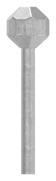 Kugelkopfbolzen abgehämmert, Kugel 16mm, SchaftØ 5,5mm, Schaftlänge: 50mm