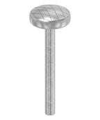 Kugelkopfbolzen flach, Scheibe Ø 22mm, SchaftØ 5,5mm, Schaftlänge: 50mm